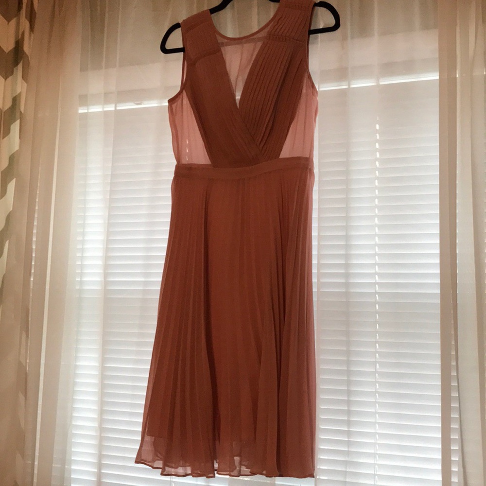Like New BCBGMaxazria Pink Dress beautiful details